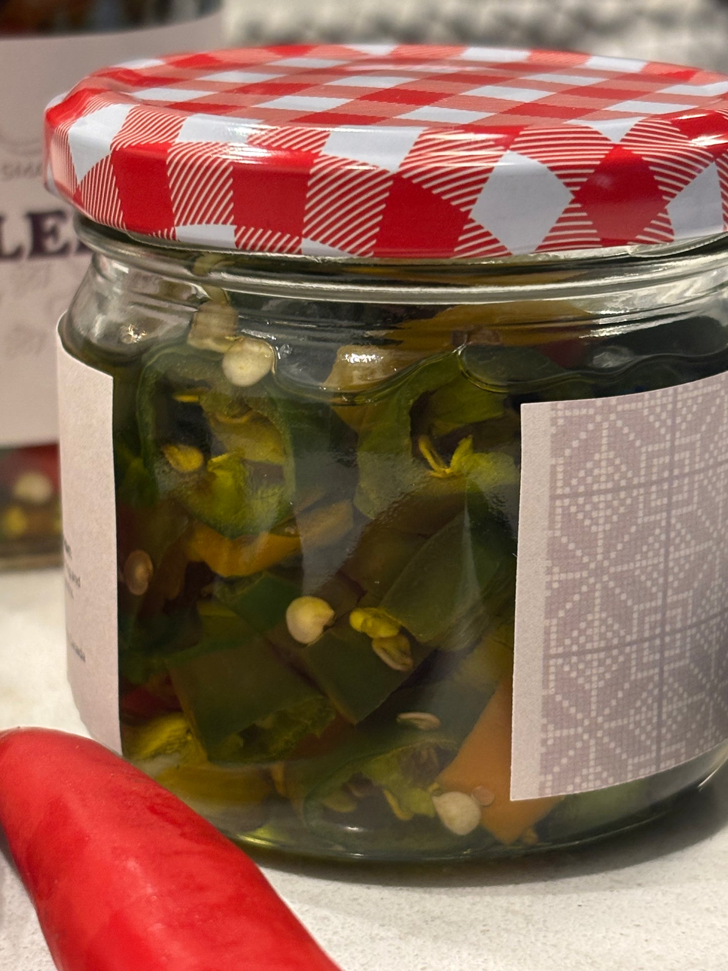 PICKLED. Artisan Chilis & Veggies in Olive Oil
